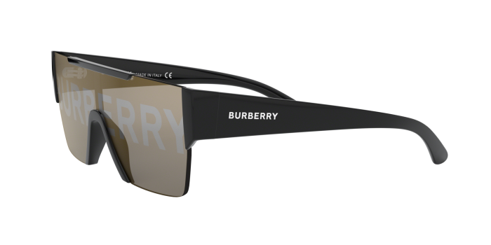 BURBERRY BE 4291 3001/G 38 Unisex Köşeli Güneş Gözlüğü - 4