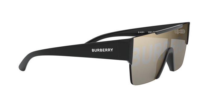 BURBERRY BE 4291 3001/G 38 Unisex Köşeli Güneş Gözlüğü - 12