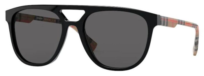 Burberry BE 4302 300187 56 Erkek Damla Güneş Gözlüğü - BURBERRY