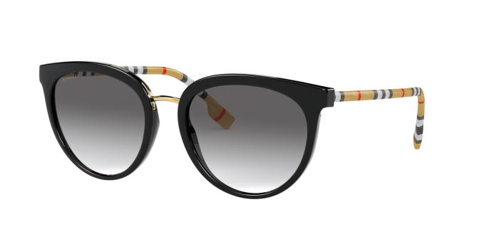 BURBERRY BE 4316 385311 54 Kadın Çekik Güneş Gözlüğü - 3