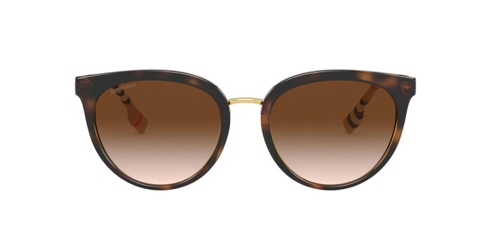 BURBERRY BE 4316 389013 54 Kadın Çekik Güneş Gözlüğü - 7