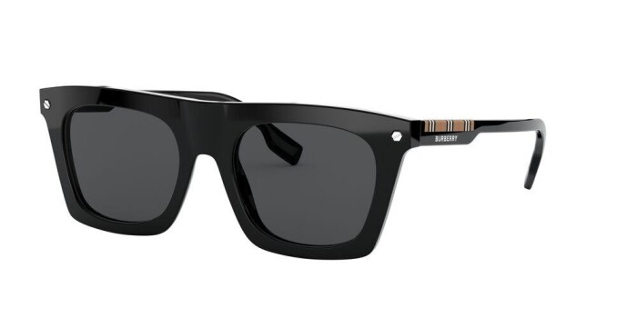 BURBERRY BE 4318 300187 51 Unisex Köşeli Güneş Gözlüğü - BURBERRY