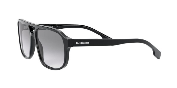 BURBERRY BE 4320 300111 58 Unisex Köşeli Güneş Gözlüğü - 2