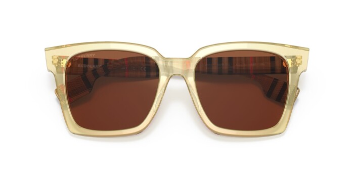 BURBERRY BE 4335 393173 53 Kadın Köşeli Güneş Gözlüğü - 13