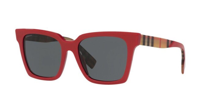 BURBERRY BE 4335 393387 53 Kadın Çekik Güneş Gözlüğü - BURBERRY