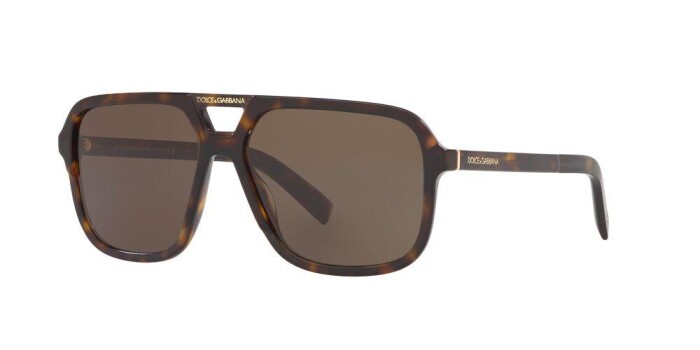 DOLCE GABBANA DG 4354 502/73 58 Unisex Köşeli Güneş Gözlüğü - 1