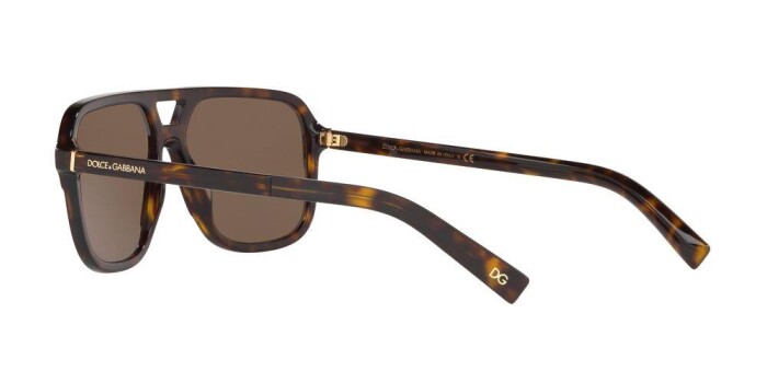 DOLCE GABBANA DG 4354 502/73 58 Unisex Köşeli Güneş Gözlüğü - 4