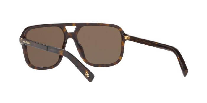 DOLCE GABBANA DG 4354 502/73 58 Unisex Köşeli Güneş Gözlüğü - 5