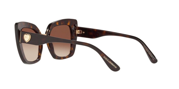 DOLCE GABBANA DG 4359 52 502/13 52 Kadın Çekik Güneş Gözlüğü - 4