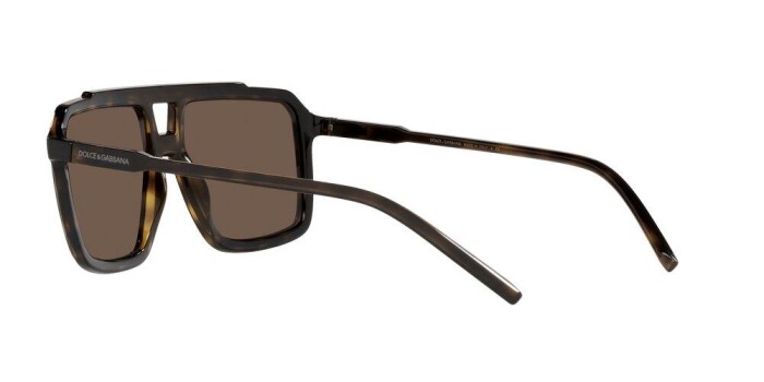 DOLCE GABBANA DG 6147 502/73 57 Unisex Köşeli Güneş Gözlüğü - 4