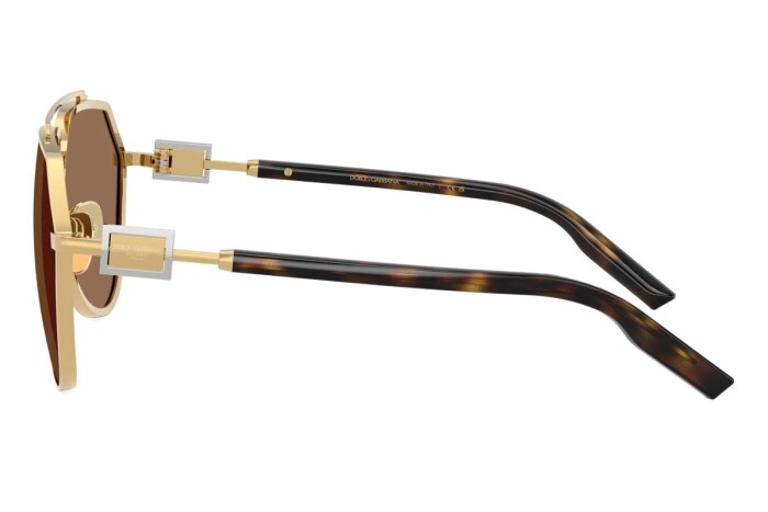 DOLCE&GABBANA DG 2315 02/73 62 Unisex Güneş Gözlüğü - 3