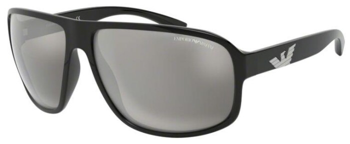 Emporio Armani EA 4130 50176G 63 Erkek Oval Güneş Gözlüğü - EMPORIO ARMANI