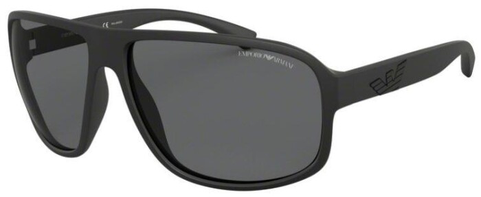 Emporio Armani EA 4130 504281 63 Erkek Oval Güneş Gözlüğü - 1