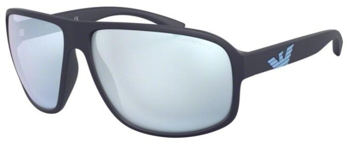 Emporio Armani EA 4130 57546J 63 Erkek Oval Güneş Gözlüğü - EMPORIO ARMANI