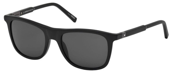 Montblanc MB 647 02A 54 Erkek Güneş Gözlüğü - Mont Blanc