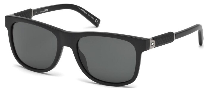 MONTBLANC MB 654 02A 56 18 140 Erkek Güneş Gözlüğü - 1