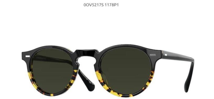 OLIVER PEOPLES OV 5217S 1178P1 47 Unisex Yuvarlak Güneş Gözlüğü - 2