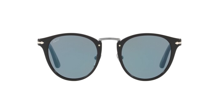 PERSOL PO 3108S 95/56 49 Erkek Yuvarlak Güneş Gözlüğü - 12