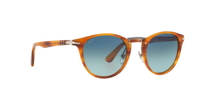 PERSOL PO 3108S 960/S3 49 Unisex Yuvarlak Güneş Gözlüğü - 11