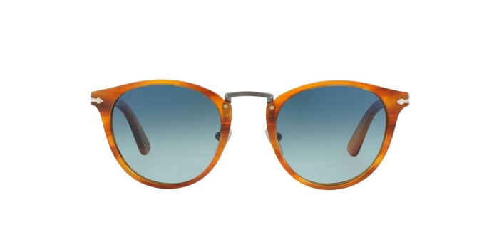 PERSOL PO 3108S 960/S3 49 Unisex Yuvarlak Güneş Gözlüğü - 12