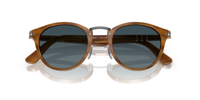 PERSOL PO 3108S 960/S3 49 Unisex Yuvarlak Güneş Gözlüğü - 13