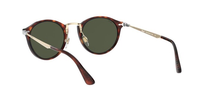 PERSOL PO 3166S 24/31 49 Erkek Yuvarlak Güneş Gözlüğü - 5