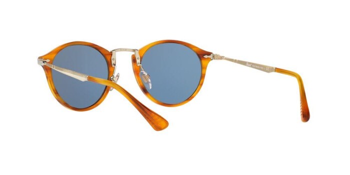 PERSOL PO 3166S 960/56 49 Erkek Yuvarlak Güneş Gözlüğü - 5