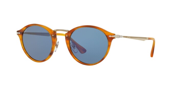 PERSOL PO 3166S 960/56 51 Unisex Yuvarlak Güneş Gözlüğü - 1