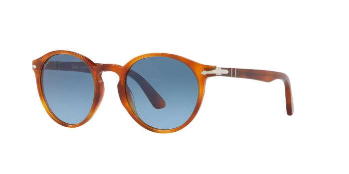 Persol PO 3171S 96/Q8 52 Erkek Yuvarlak Güneş Gözlüğü - 1