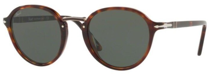 PERSOL PO 3184S 24/31 51 SARTORIA Unisex Yuvarlak Güneş Gözlüğü - 1