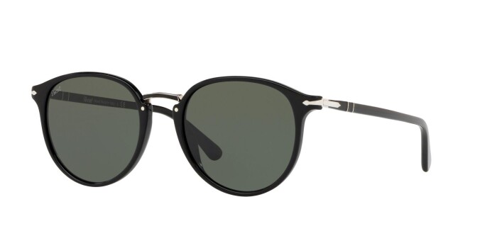 Persol PO 3210S 95/31 54 PEWRITER EVOLUTION Unisex Yuvarlak Güneş Gözlüğü - 1