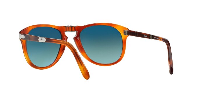 Persol Steve McQueen 0714SM 96/S3 54 Havana Blue - 5