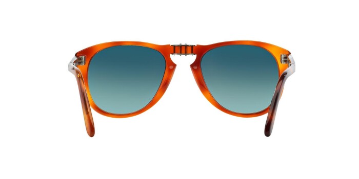 Persol Steve McQueen 0714SM 96/S3 54 Havana Blue - 6