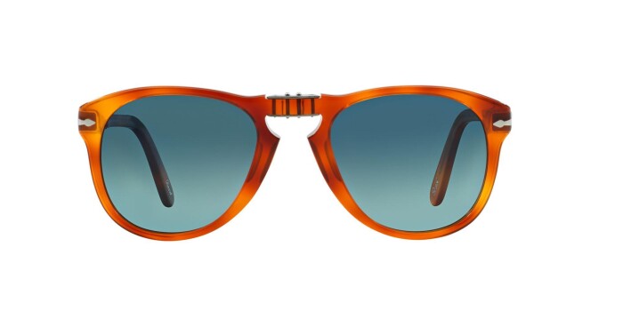 Persol Steve McQueen 0714SM 96/S3 54 Havana Blue - 7