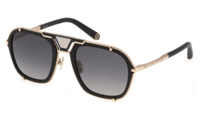 PHILIPP PLEIN SPP010M 349P 55 Erkek Güneş Gözlüğü - PHILIPP PLEIN