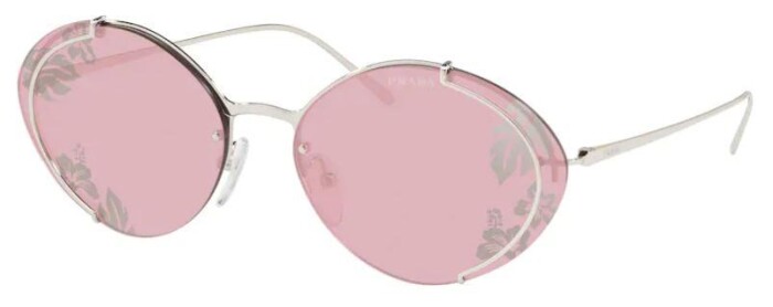 PRADA PR 60 US 1BC239 63 Kadın Oval Güneş Gözlüğü - PRADA