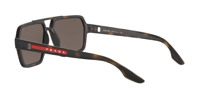 PRADA SPORT PS 02XS 58106H 60 Unisex Köşeli Güneş Gözlüğü - 4