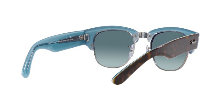 Ray-Ban RB 0316S 13163M 53 MEGA CLUBMASTER Unisex Güneş Gözlüğü - 7