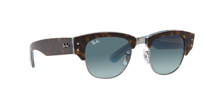 Ray-Ban RB 0316S 13163M 53 MEGA CLUBMASTER Unisex Güneş Gözlüğü - 11