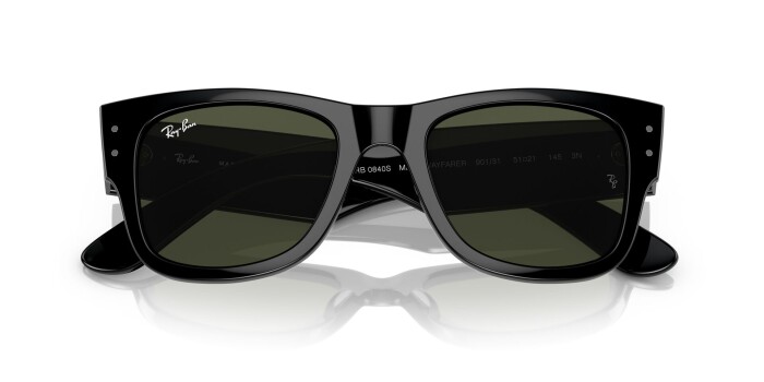 Ray-Ban RB 0840S 901/31 51 MEGA WAYFARER Unisex Güneş Gözlüğü - 13