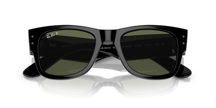 Ray-Ban RB 0840S 901/58 51 MEGA WAYFARER Unisex Güneş Gözlüğü - 13