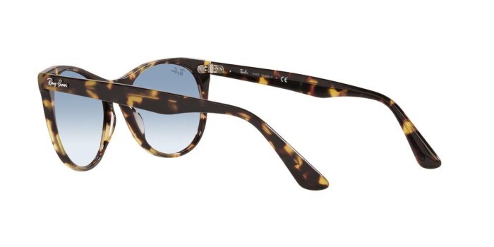 RAY-BAN RB 2185 13323F 55 WAYFARER II FLECK Kadın Yuvarlak Güneş Gözlüğü - 4