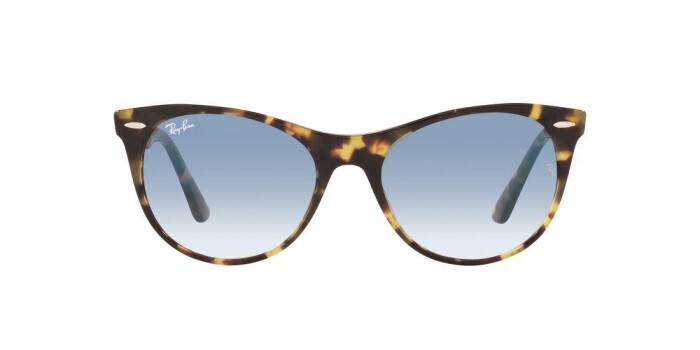 RAY-BAN RB 2185 13323F 55 WAYFARER II FLECK Kadın Yuvarlak Güneş Gözlüğü - 7