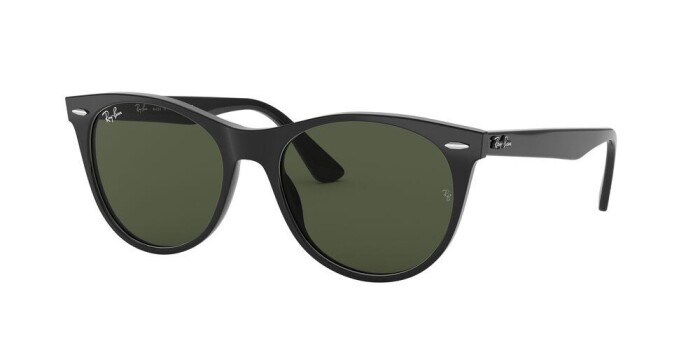 RAY-BAN RB 2185 901/31 55 Erkek WAYFARER II CLASSIC Oval Güneş Gözlüğü - 1