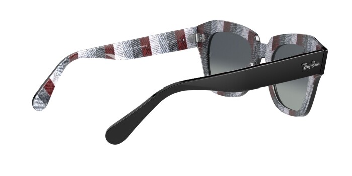 RAY-BAN RB 2186 13183A 49 STATE STREET Unisex Köşeli Güneş Gözlüğü - 8