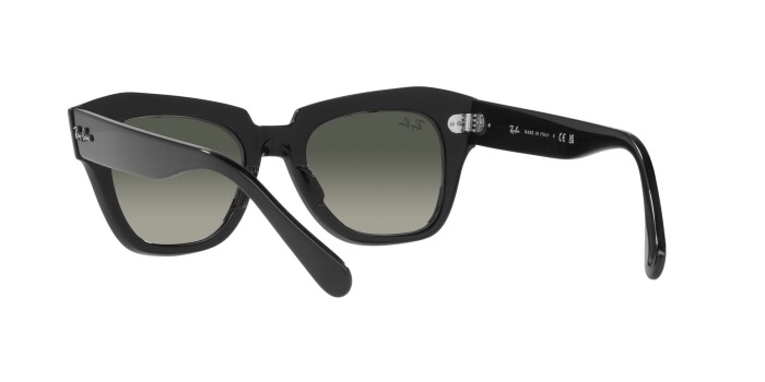 Ray-Ban RB 2186 901/71 49 STATE STREET Unisex Güneş Gözlüğü - 5