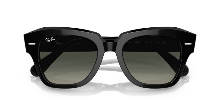 Ray-Ban RB 2186 901/71 49 STATE STREET Unisex Güneş Gözlüğü - 13