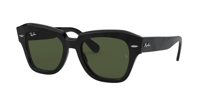 Ray-Ban RB 2186 901/31 49 STATE STREET Unisex Güneş Gözlüğü - 1