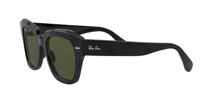 Ray-Ban RB 2186 901/31 49 STATE STREET Unisex Güneş Gözlüğü - 2