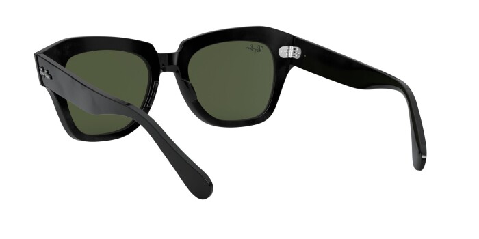 Ray-Ban RB 2186 901/31 49 STATE STREET Unisex Güneş Gözlüğü - 5